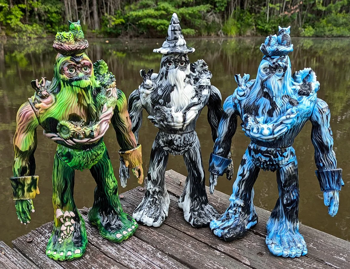 ソフビ　wonder gobrin Hide-and-Squatch — WONDER GOBLIN